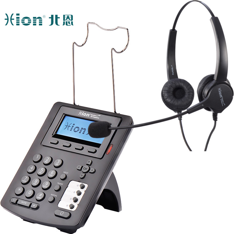 北恩 HION S320P IP网络电话机耳机套装 选配FOR630D降噪双耳 计价单位: 套