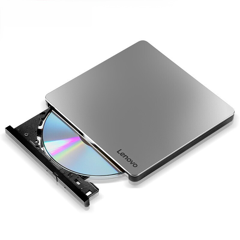 联想 Lenovo DB85 8倍速 铝合金Type-C/USB外置DVD刻录机 银黑色 计价单位: 台