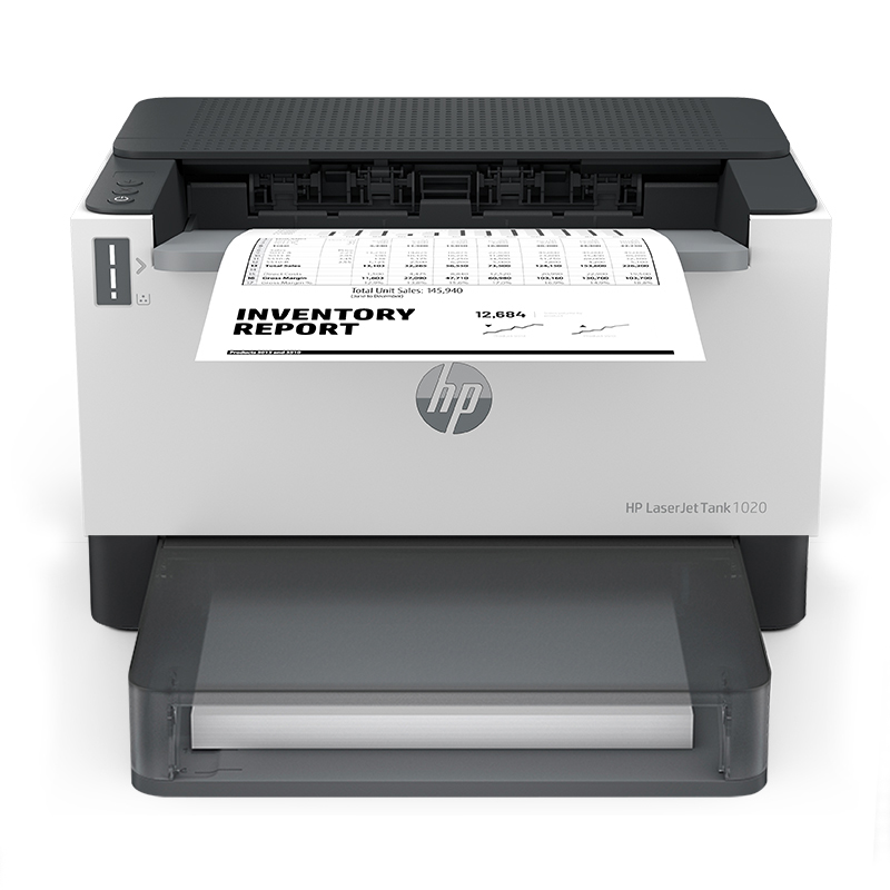 惠普 HP Tank 1020 黑白激光打印机 A4幅面  计价单位: 台