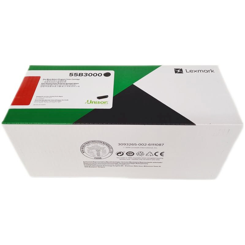 利盟 LEXMARK 55B3000 墨粉盒 适用于MS331/MS431/MX331/MX431  计价单位: 个