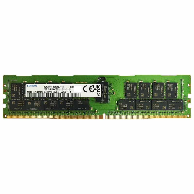 三星 SAMSUNG M393A4K40DB3-CWE 服务器内存条 32G DDR4 RECC 2R*4 3200频率 计价单位:个