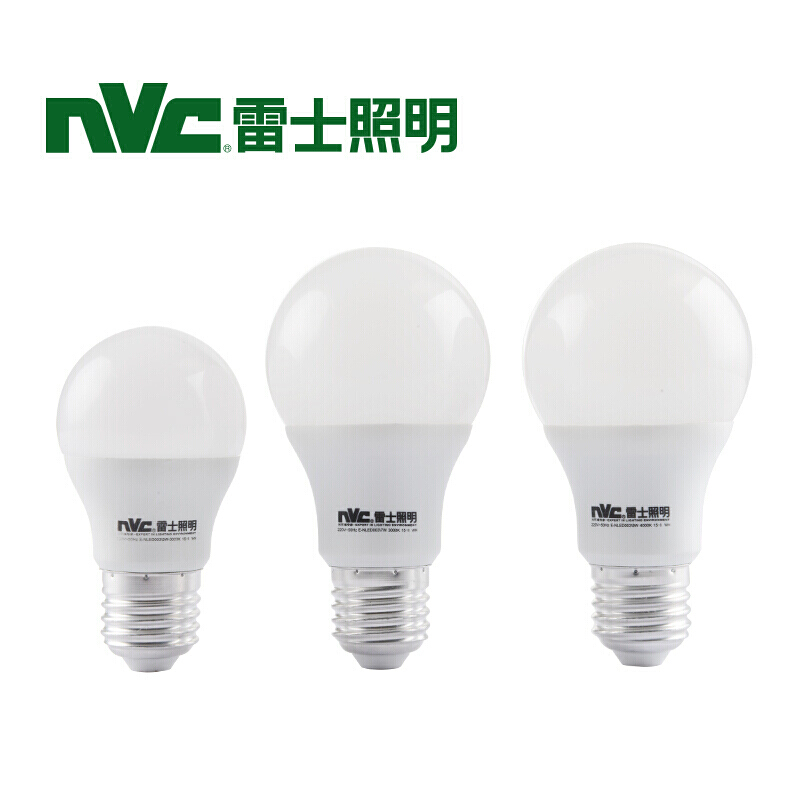 雷士照明 NVC A50F LED灯泡 3W 6500K E27 计价单位:只