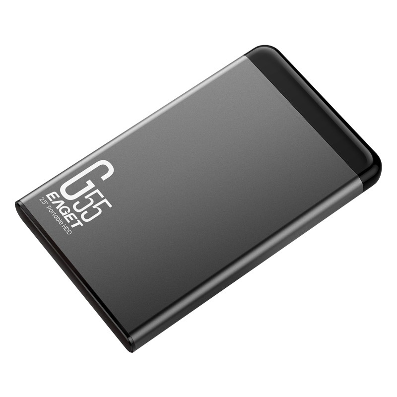 忆捷 EAGET G55 移动硬盘 2TB USB3.0 2.5英寸 锖色 计价单位:个