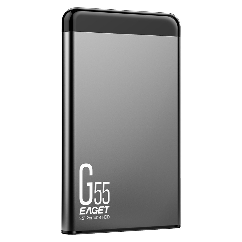 忆捷 EAGET G55 移动硬盘 2TB USB3.0 2.5英寸 锖色 计价单位:个
