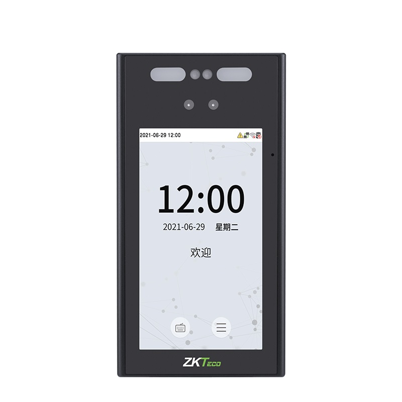 熵基 ZKTECO xface700  防水人脸识别门禁一体机 黑色 计价单位:台