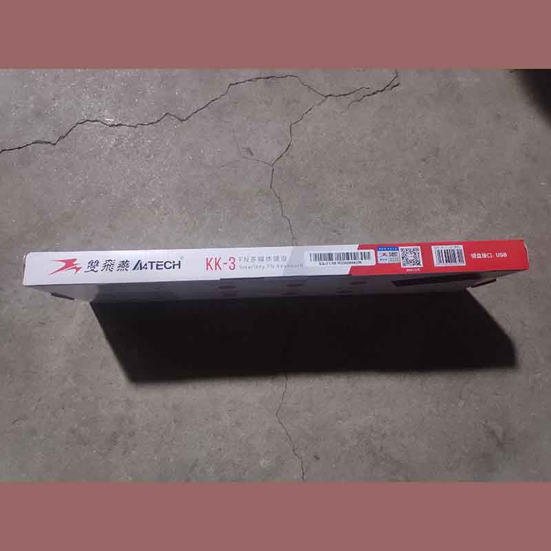 双飞燕  KK-3 USB有线键盘 黑色 计价单位:个
