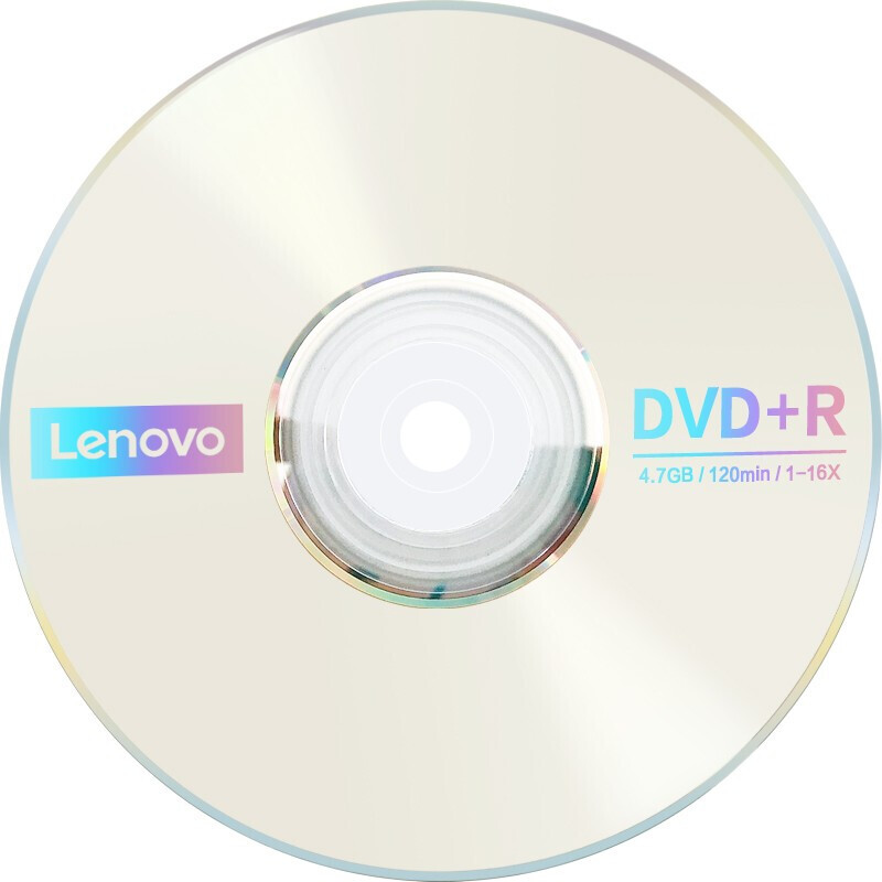 联想 Lenovo DVD+R 空白刻录光盘 16X 4.7G 行业装 50片/桶 计价单位:桶