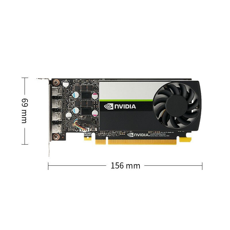 英伟达 NVIDIA T1000 显卡 4G 黑色 计价单位:个