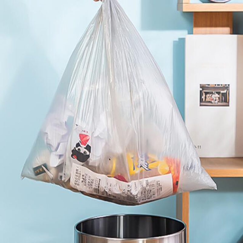 得力 deli 18750 茂金属垃圾袋 银色 45*50cm 30只/卷 5卷/包 计价单位:卷