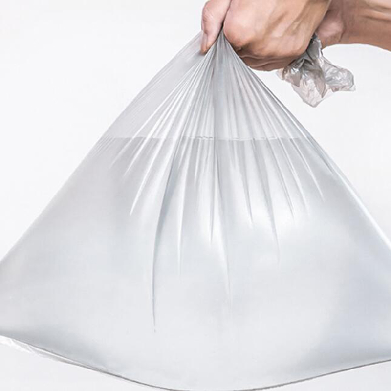 得力 deli 18750 茂金属垃圾袋 银色 45*50cm 30只/卷 5卷/包 计价单位:卷
