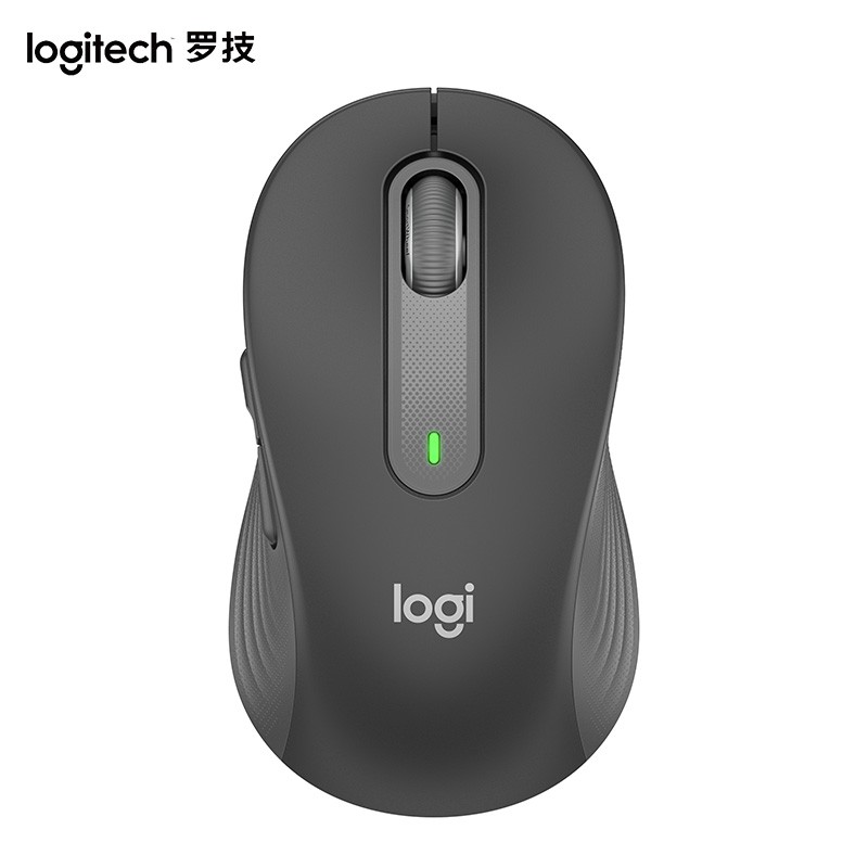 罗技 LOGITECH M650 M 无线蓝牙鼠标 商用版 黑色 计价单位:个