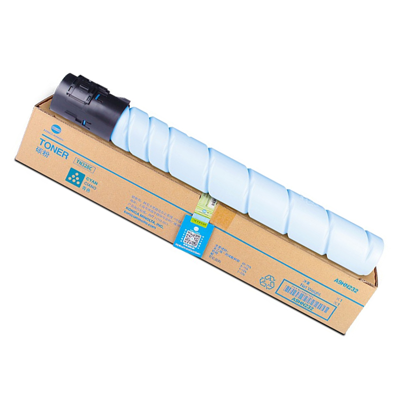 柯尼卡美能达 KONICA MINOLTA TN328C 原装粉盒 蓝色 适用于C300i C360i 约28000页 计价单位:套 柯尼卡美能达 KONICA MINOLTA TN328C 原装粉盒 蓝色 适用于C300i C360i 约28000页 计价单位:套