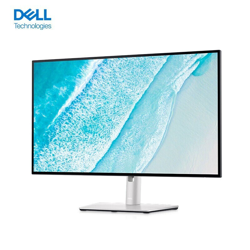 戴尔 DELL U2722D 27英寸电脑显示器  2560*1440 可升降旋转  银色 计价单位:台