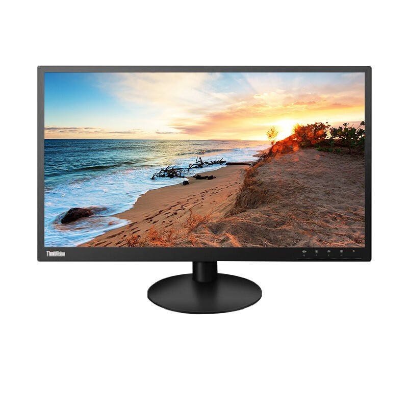 联想 Lenovo TE24-20 23.8英寸电脑显示器  1920*1080 可壁挂 黑色 计价单位:台