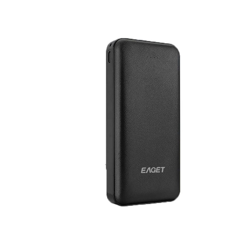 忆捷 EAGET EP302 快充电源 锂电池 20000毫安双接口 便携式 大容量 黑色 计价单位:个