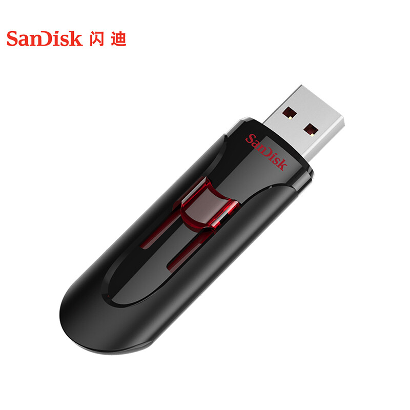 闪迪 SANDISK CZ600 128g U盘 USB3.0  黑色 计价单位:个