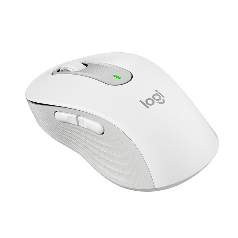 罗技 LOGITECH M650 M 无线蓝牙鼠标 白色 计价单位:个