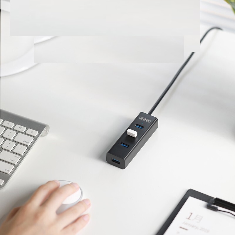 优越者  Y-3089KBK 分线器 usb3.0 一拖四 黑色 2m 计价单位:个