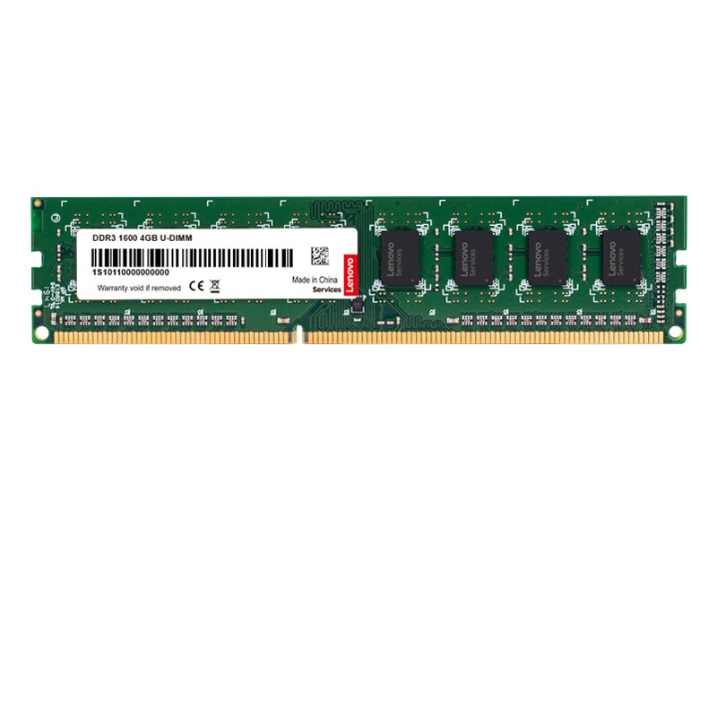 联想 Lenovo DDR3 1600 4GB 台式机内存条 标准电压 计价单位:条