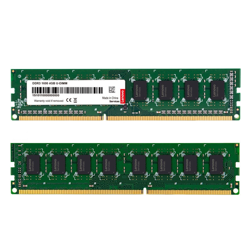 联想 Lenovo DDR3 1600 4GB 台式机内存条 标准电压 计价单位:条