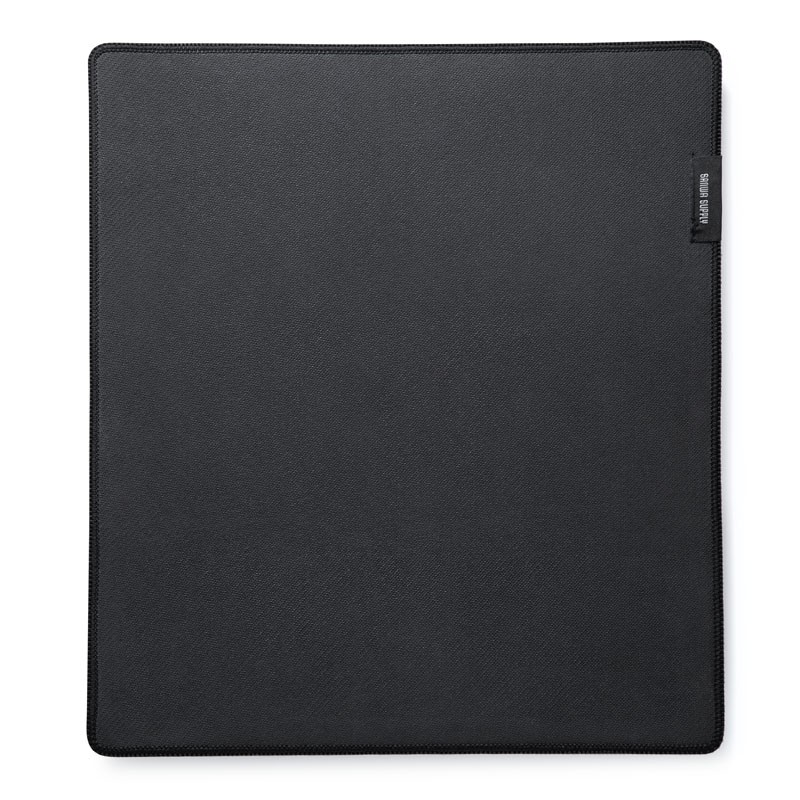 山业 SANWA SUPPLY 200-MPD022S 鼠标垫 大尺寸带碗托 32*36cm 黑色 计价单位:个