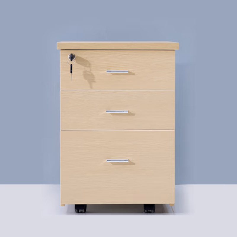 JIANGZHU  400*400*570mm 活动柜 复合板材 金橡色 计价单位:组