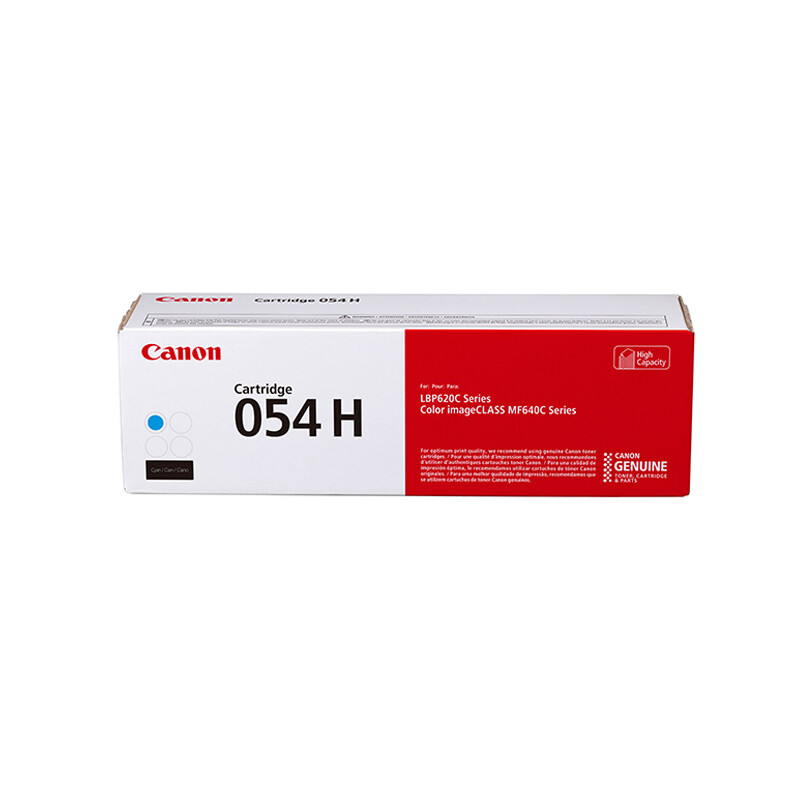 佳能 CANON CRG054H C 硒鼓 青色 2300页 适用MF645Cx MF643Cdw MF641Cdw 计价单位:个