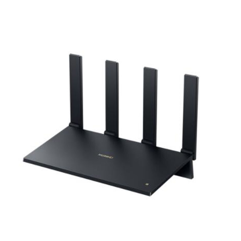 华为 HUAWEI AX6 千兆无线路由器 Wi-Fi6+ 7200Mbps 黑色 计价单位:个