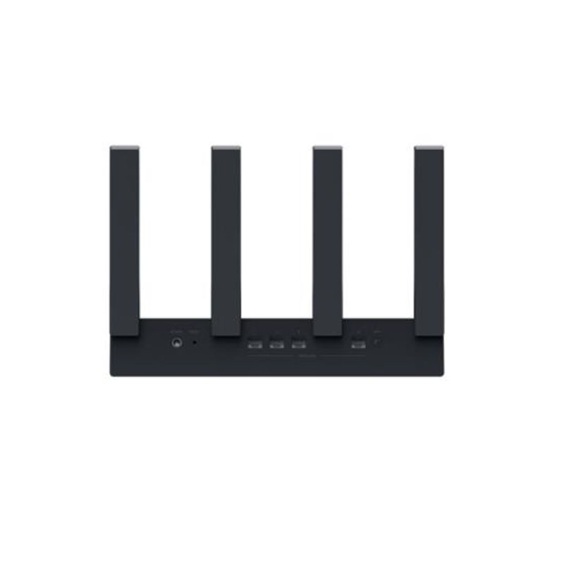 华为 HUAWEI AX6 千兆无线路由器 Wi-Fi6+ 7200Mbps 黑色 计价单位:个