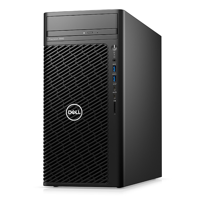 戴尔 DELL T3660 图形工作站 i9-12900K 1282T+4T三固态独显A4000 显存16G 计价单位:台