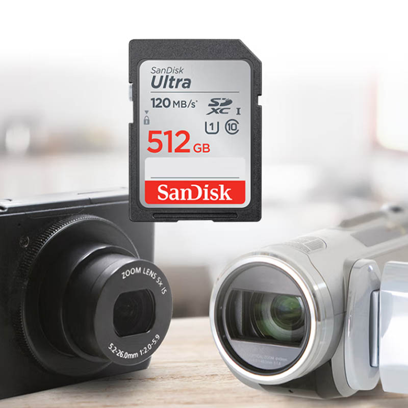 闪迪 SANDISK SDSDUN4-512G-ZN6IN SD存储卡 C10 至尊高速版 120MB/s 512GB 计价单位:张