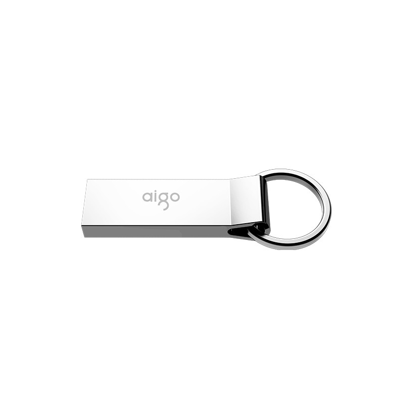 爱国者 aigo U210 高速读写U盘 64GB 金属 银色 一体封装 防尘防水 计价单位:个