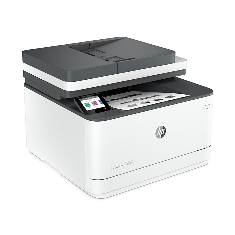 惠普 HP 3104fdn 黑白激光一体机 打印复印扫描传真四合一 计价单位:台