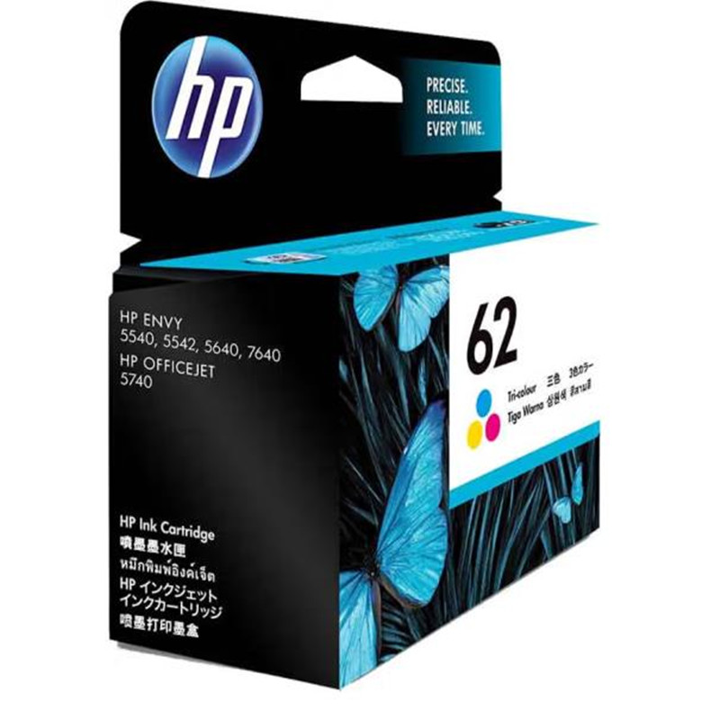 惠普 HP C2P06AA  62号彩色墨盒 适用200 208 258 约165页 计价单位:个 惠普 HP C2P06AA  62号彩色墨盒 适用200 208 258 约165页 计价单位:个