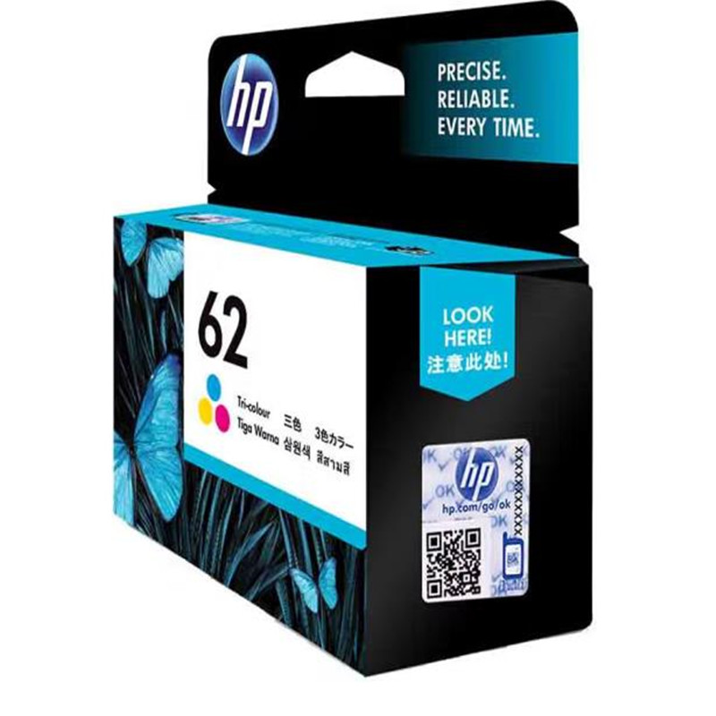 惠普 HP C2P06AA  62号彩色墨盒 适用200 208 258 约165页 计价单位:个 惠普 HP C2P06AA  62号彩色墨盒 适用200 208 258 约165页 计价单位:个