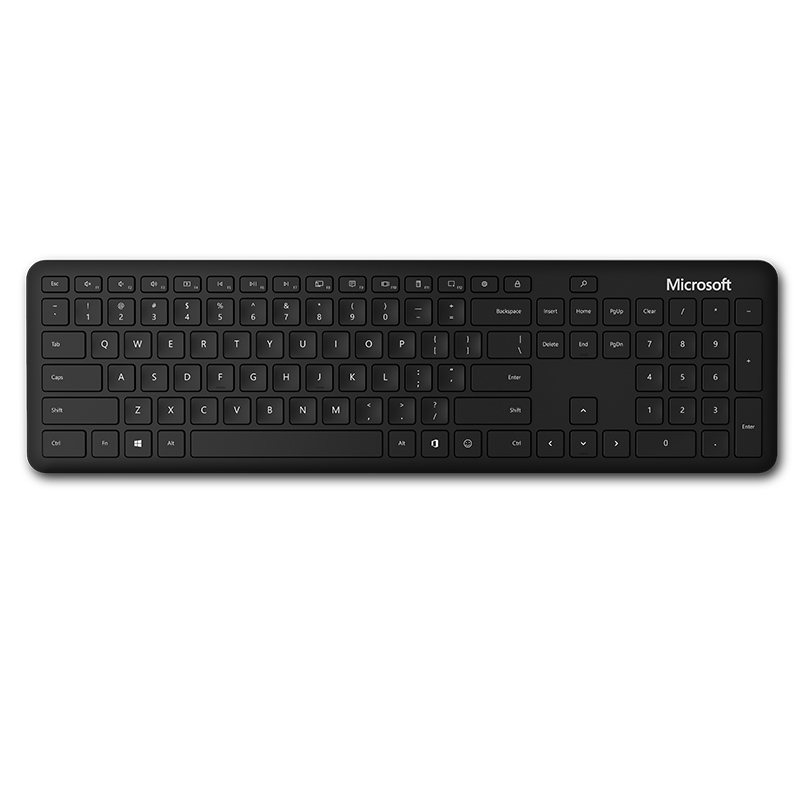 微软 MICROSOFT QSZ-00020 无线蓝牙键盘 简约便携 蓝牙5.0黑色 计价单位:个 微软 MICROSOFT QSZ-00020 无线蓝牙键盘 简约便携 蓝牙5.0黑色 计价单位:个