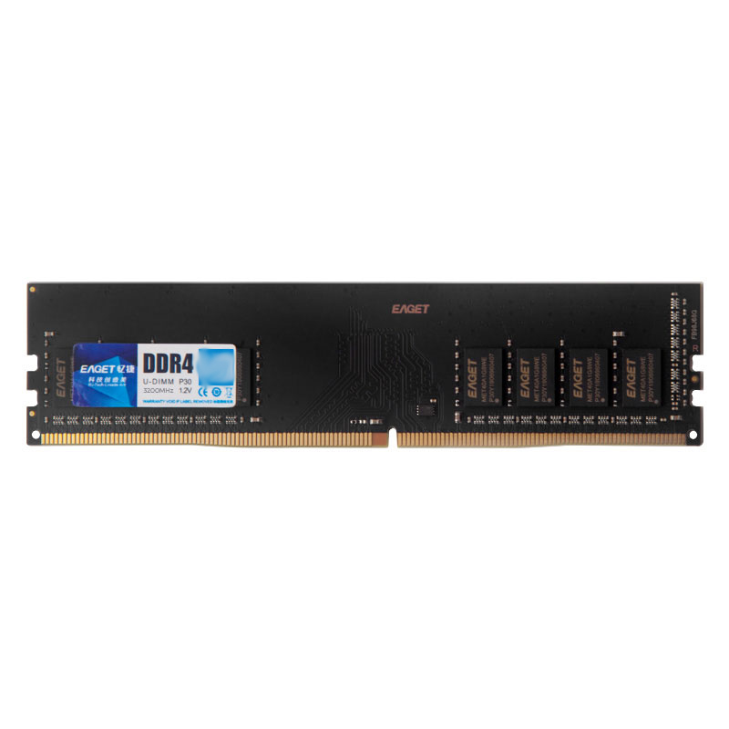 忆捷 EAGET P30 台式机内存条 DDR4 3200 8GB 计价单位:个