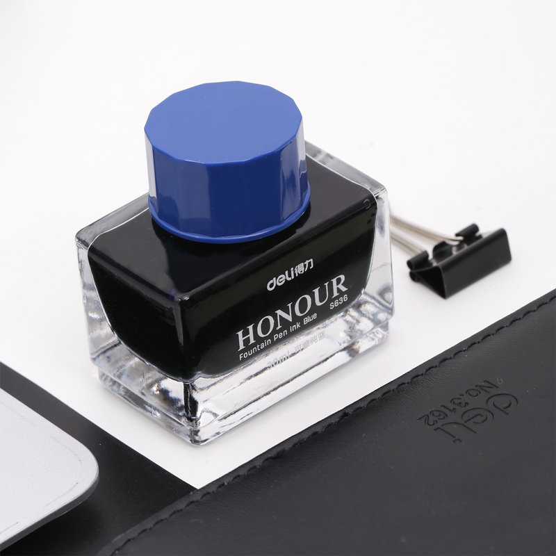 得力 deli s636 非碳素钢笔墨水 30ml 纯蓝   计价单位:瓶 得力 deli s636 非碳素钢笔墨水 30ml 纯蓝   计价单位:瓶
