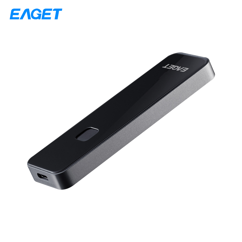 忆捷 EAGET FM2 移动固态指纹加密硬盘 512G Type-c USB3.2 计价单位:个