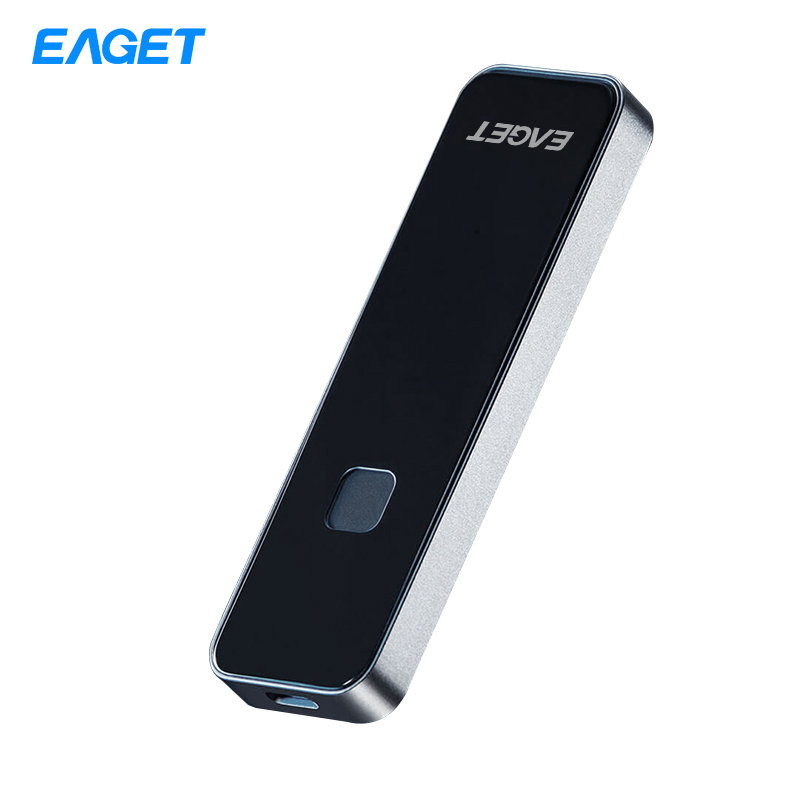 忆捷 EAGET FM2 移动固态指纹加密硬盘 512G Type-c USB3.2 计价单位:个