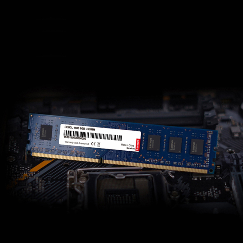 联想 Lenovo DDR3L 1600 8G 台式机内存条 低电压版 兼容标准电压 计价单位:条