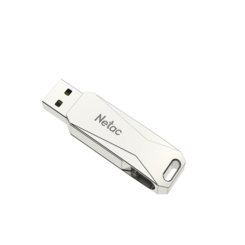 朗科 Netac U782C U盘 128GB 银色 Type-C USB3.0双接口 银色 计价单位:个