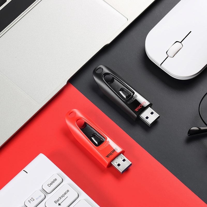 闪迪 SANDISK CZ48 U盘 128G 高速USB3.0 黑色 计价单位:个