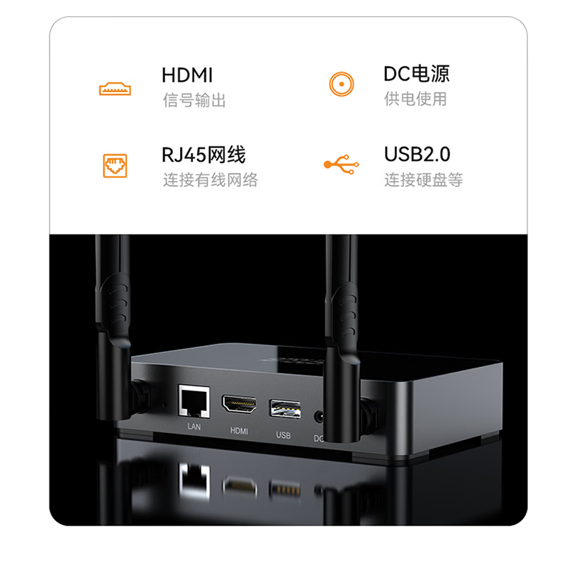 胜为  DHU003AB 无线投屏器  HDMI高清会议传输器 适用电脑手机平板电视连接显示器投影仪套装 计价单位:套