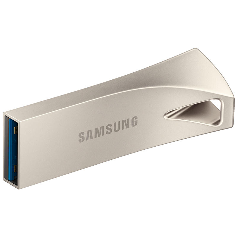 三星 SAMSUNG BE3 U盘 128GB USB3.1 BAR PLUS  香槟银 计价单位:个