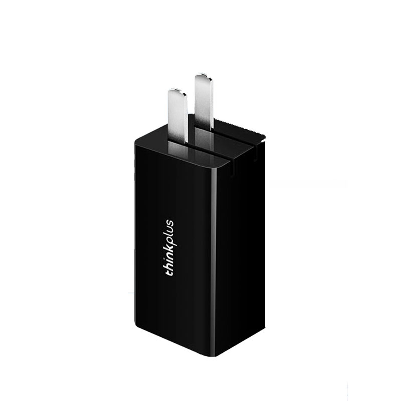联想Thinkplus  GaN65 口红电源 type-c 迷你便携适配器 65W ThinkPad笔记本电脑 手机 平板通用 计价单位:个