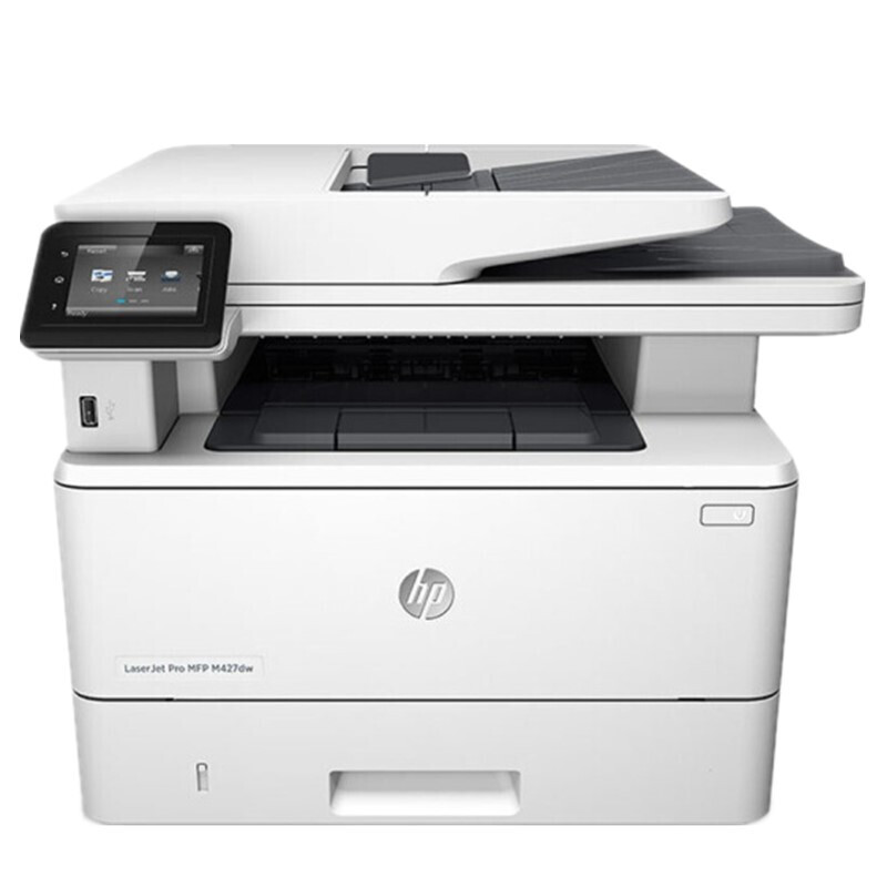 惠普 HP 427dw A4幅面黑白激光一体机 自动双面打印 复印 ADF扫描三合一 38页/分 USB2.0+Wifi连接 计价单位:台