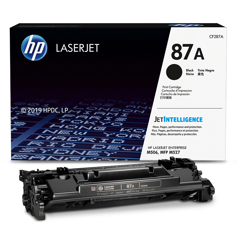 惠普 HP CF287A 87A 硒鼓 黑色 适用M501n M506n M527dn 计价单位:支