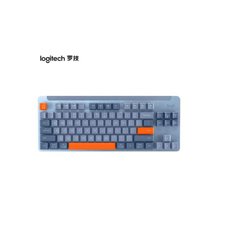 罗技 LOGITECH K855 无线机械键盘  红轴 蓝牙键盘  84键 雾霾蓝 计价单位:个 罗技 LOGITECH K855 无线机械键盘  红轴 蓝牙键盘  84键 雾霾蓝 计价单位:个