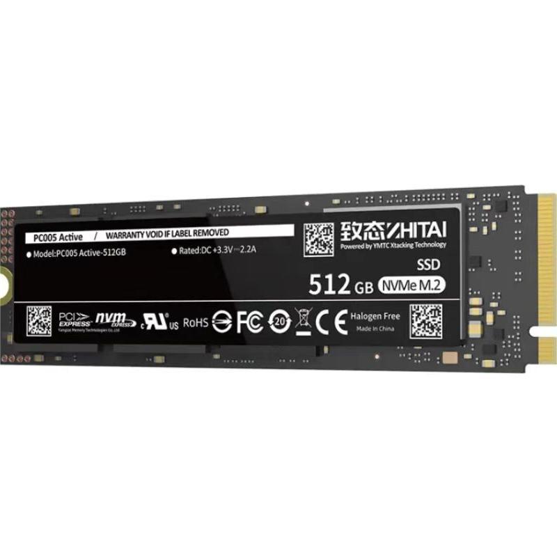 致态 ZHITAI PC005 Active-512G 长江存储  SSD固态硬盘 NVMe M.2接口  计价单位:个